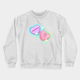 Scorpio sweethearts Crewneck Sweatshirt